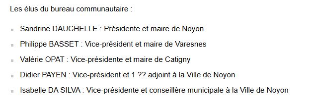 PAYS NOYONNAIS: UN VRAI SUJET !