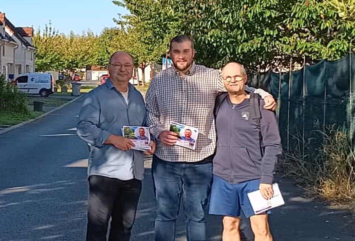 VIDÉO DE LA DISTRIBUTION DU BULLETIN DANS LE VILLAGE