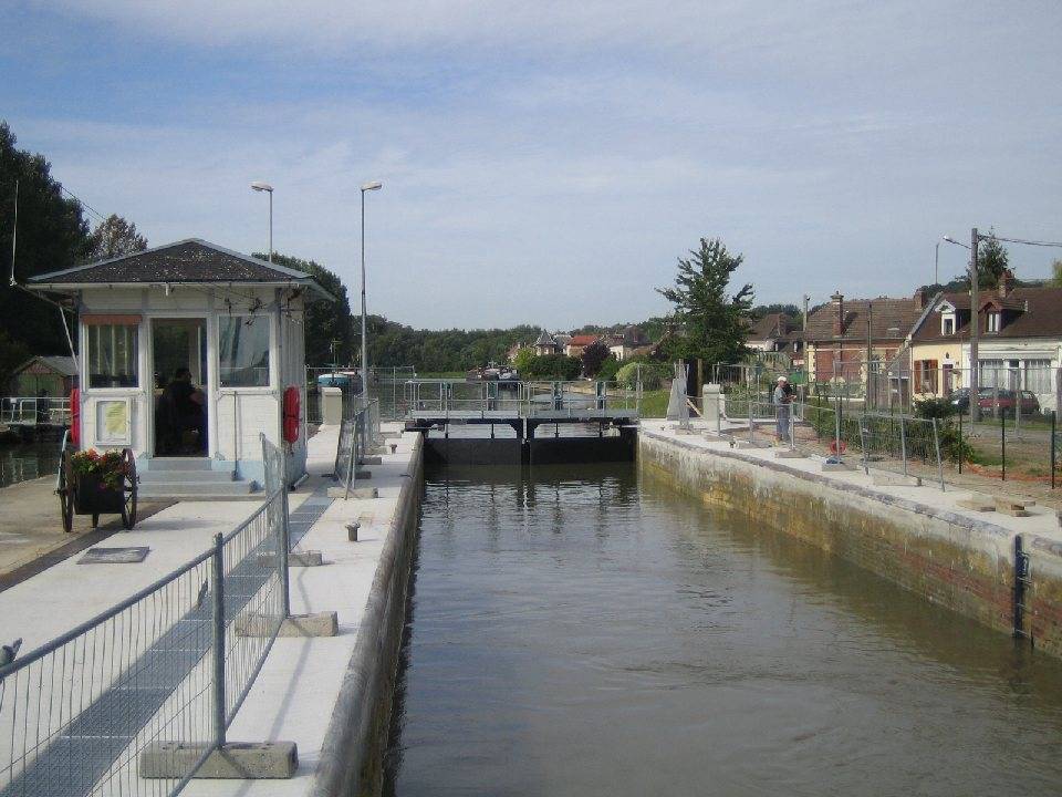 L'écluse de Sempigny, quartier des Mazures
