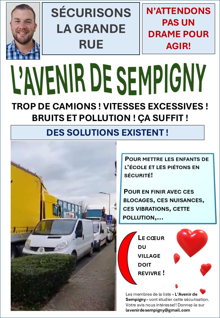 HALTE AU TRAFFIC ROUTIER DANGEREUX !