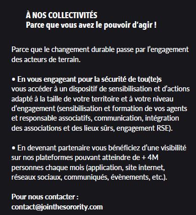 SÉCURITÉ: LES FEMMES SE PROTÈGENT !