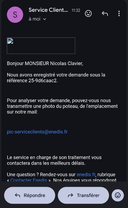 L'AFFAIRE " DU POTEAU " !