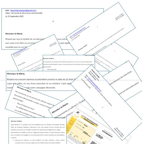 L'AFFAIRE DES COURRIERS (II)