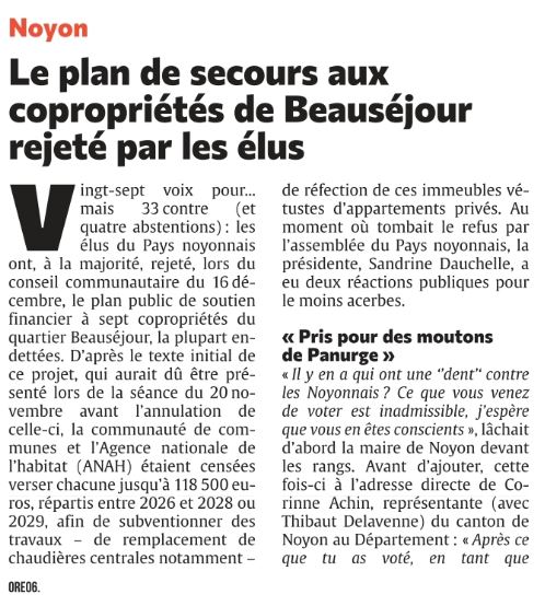 Article du Courrier Picard