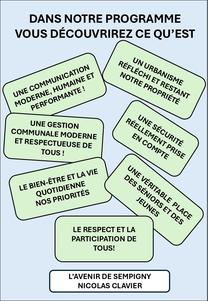 NOTRE PROGRAMME EN AVANT-PREMIÈRE !