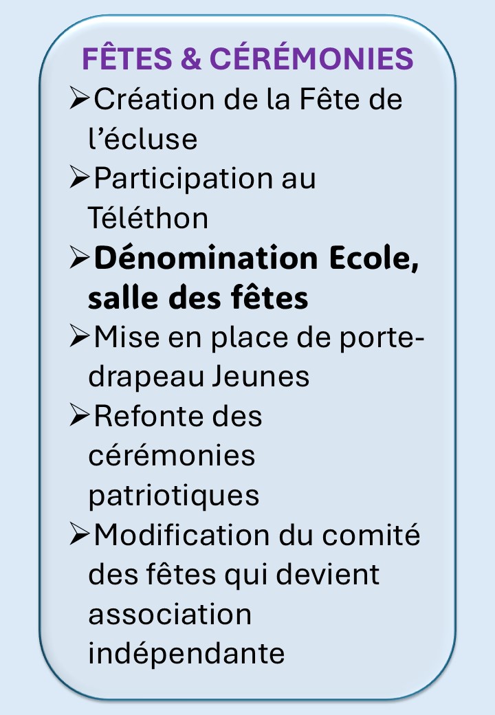 NOTRE PROGRAMME COMPLET EN IMAGES