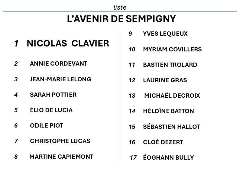 DÉCOUVREZ NOTRE BULLETIN DE VOTE !