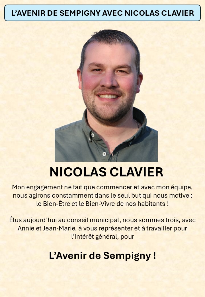 NOS TROIS ÉLUS AU CONSEIL MUNICIPAL !