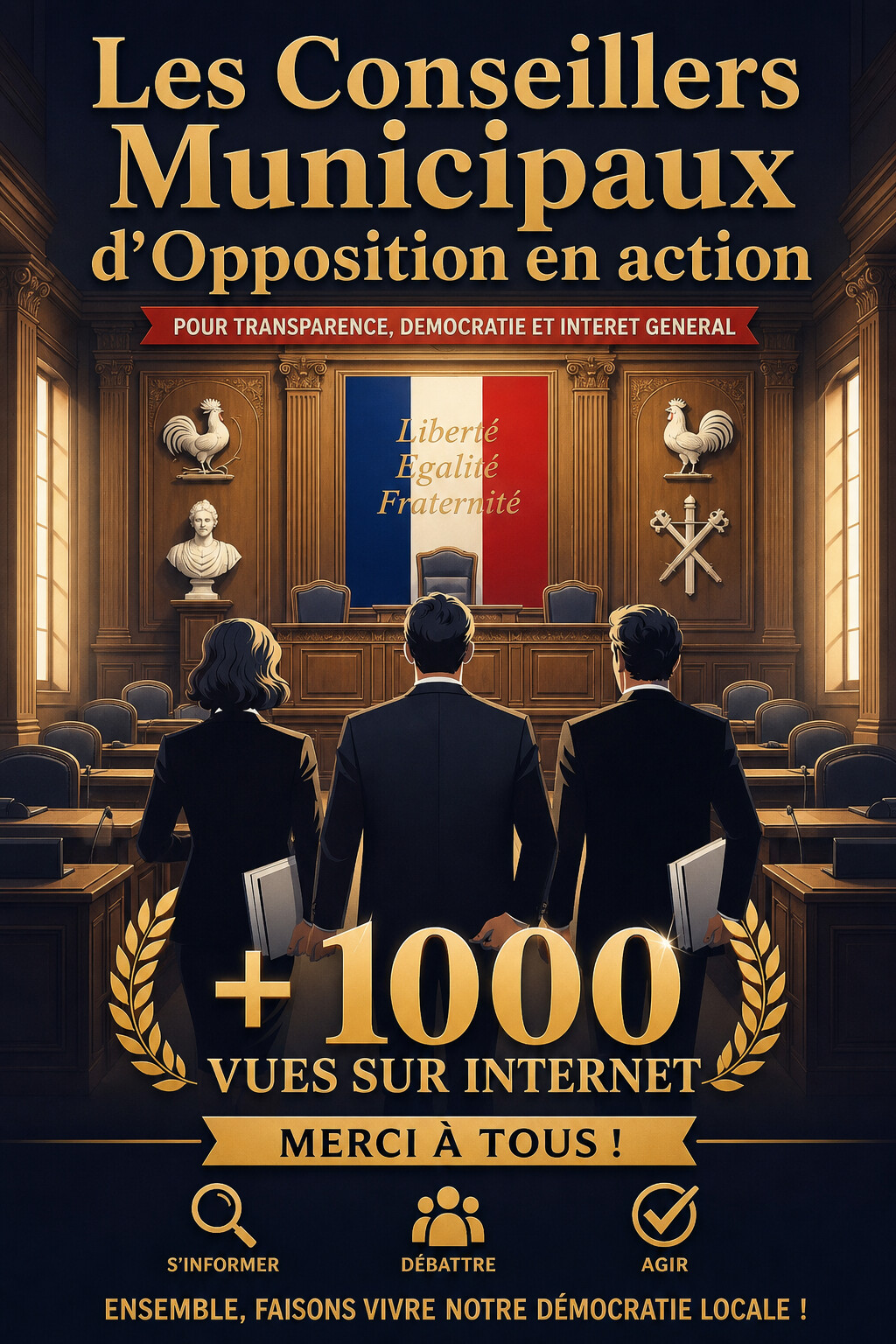 Cliquez sur la photo pour lire l'article "Les armes de l'opposition"