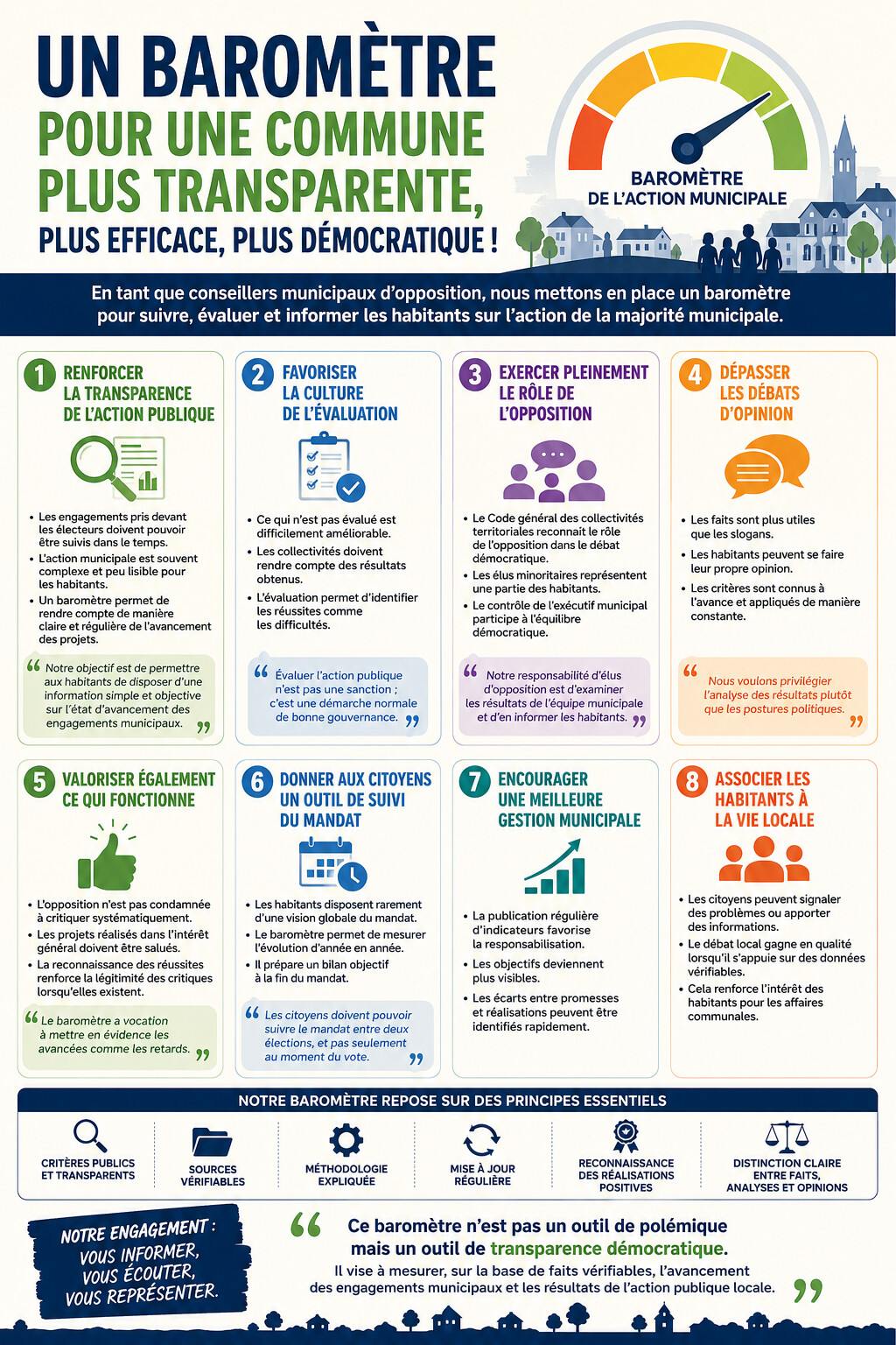 POUR UNE VRAIE TRANSPARENCE !