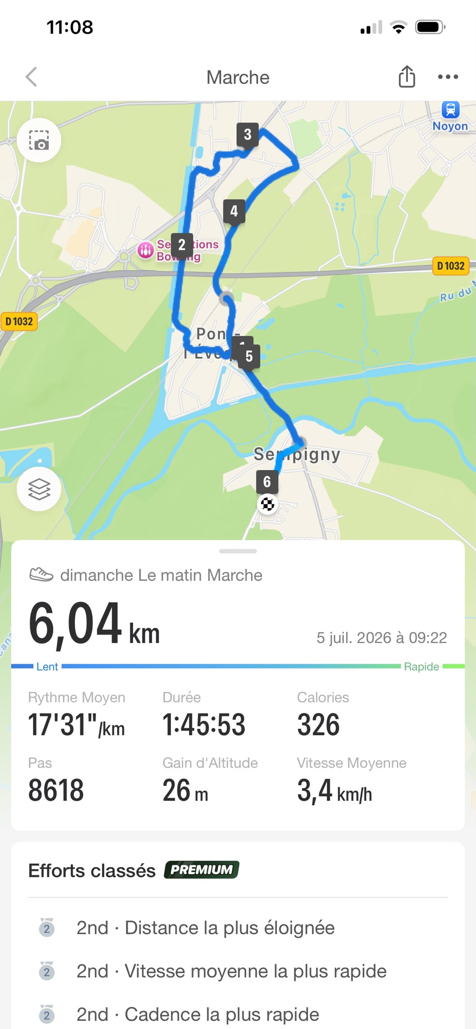 UNE BELLE MARCHE SOUS LE SOLEIL !