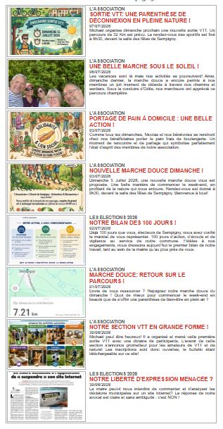 LA NEWSLETTER DU 8 JUILLET EST EN LIGNE !