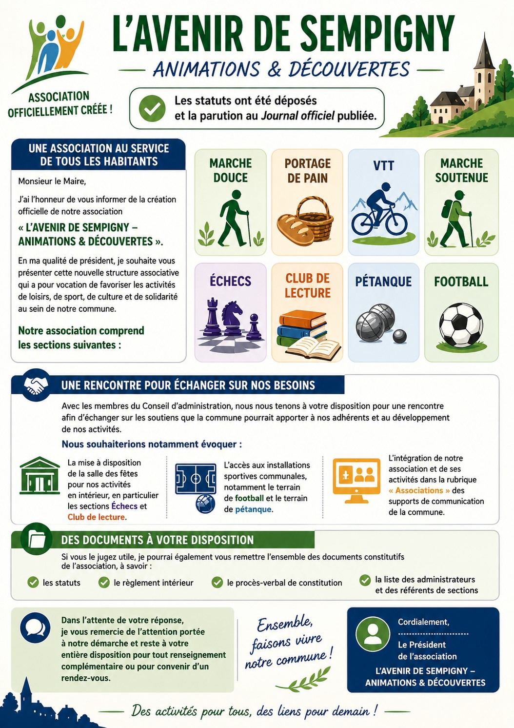 UNE RÉUNION IMPORTANTE !