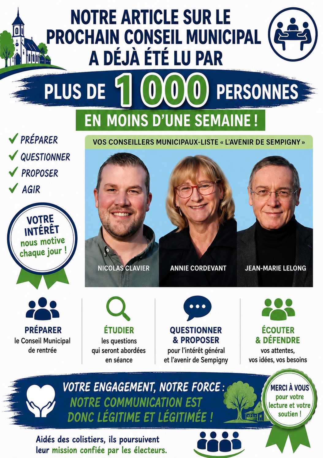 À NOUVEAU, PLUS DE 1 000 VUES !