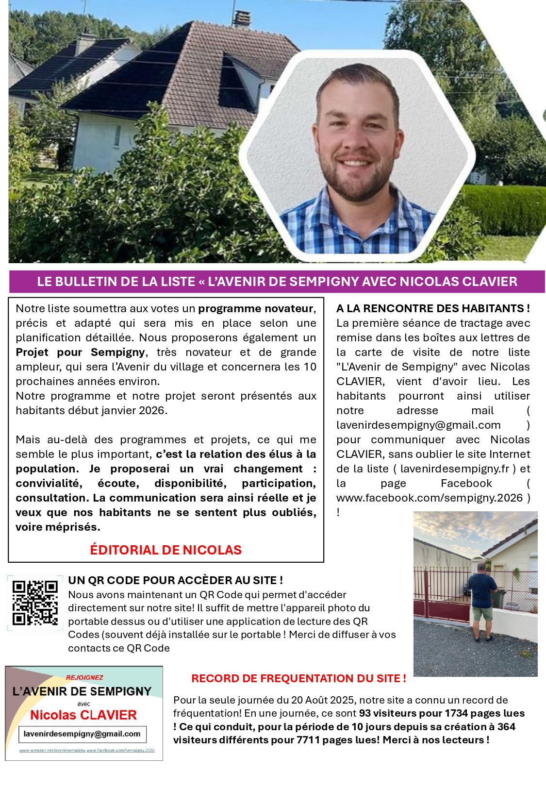 UN NOUVEAU BULLETIN !