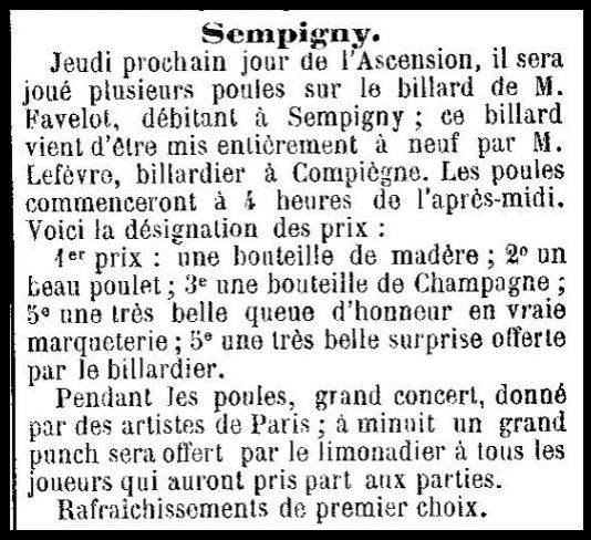 SEMPIGNY: RETOUR VERS LE PASSÉ !