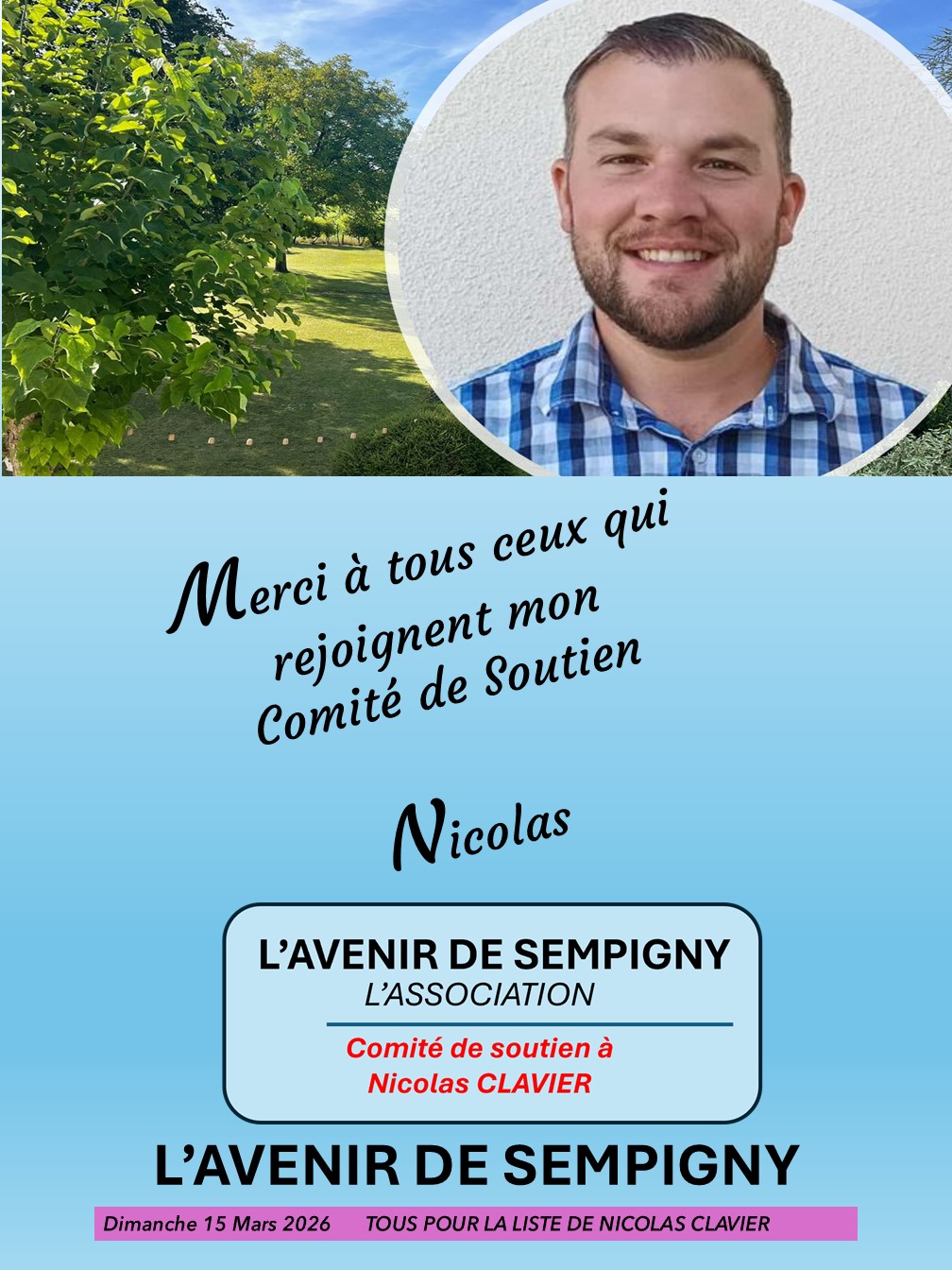 MERCI SABRINA, ÉLODIE, CHRISTOPHE !