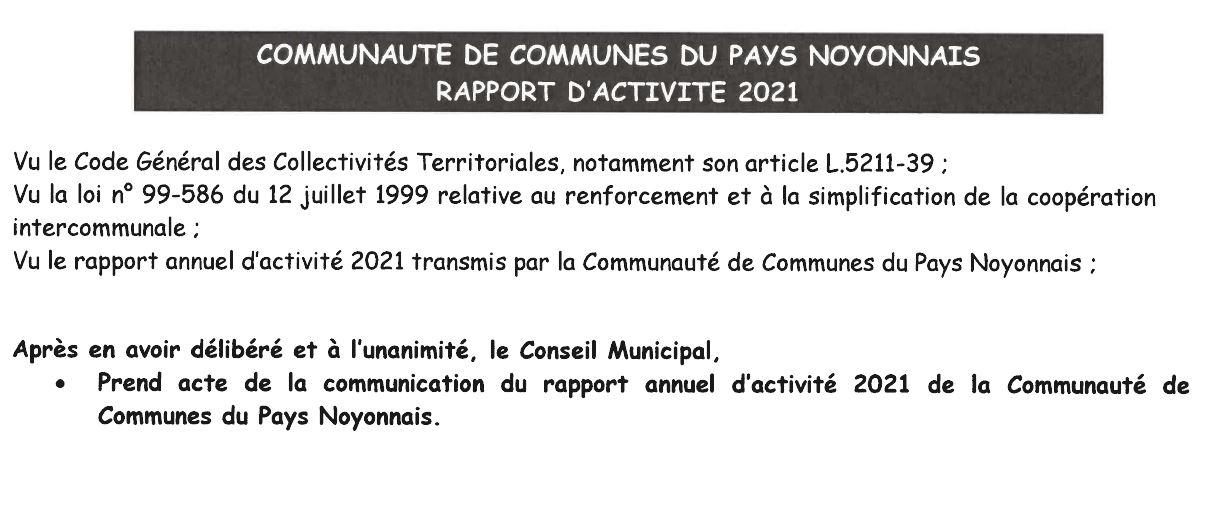 PAYS NOYONNAIS: FAISONS BOUGER LES CHOSES !