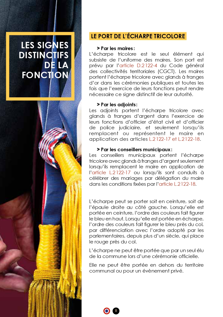 POUR LES FUTURS ÉLUS !