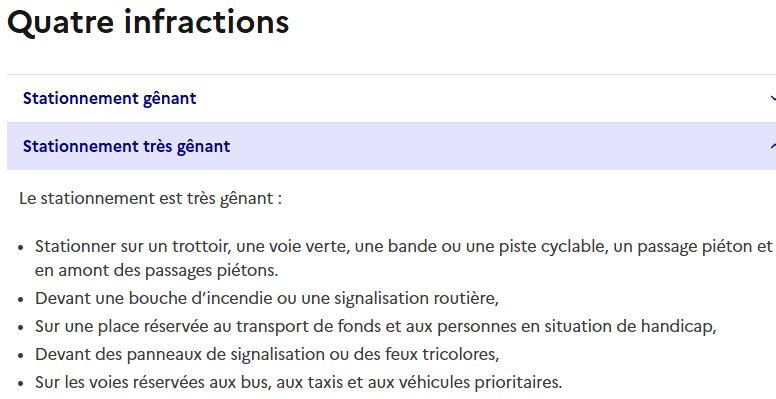 SÉCURITÉ PUBLIQUE ET STATIONNEMENT DANS LE VILLAGE