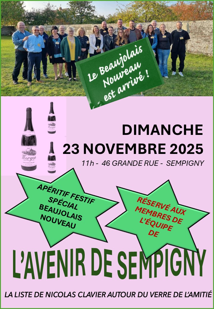  NOTRE PROCHAIN RASSEMBLEMENT FESTIF !