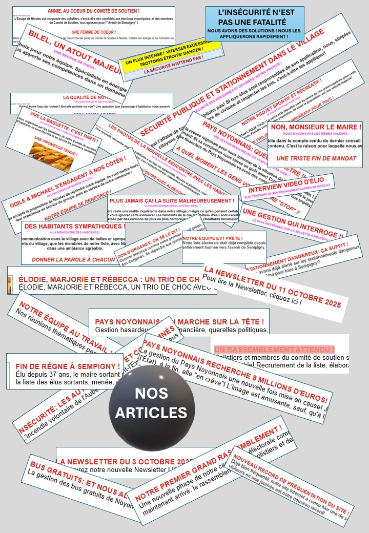  NOTRE DOSSIER DE PRESSE