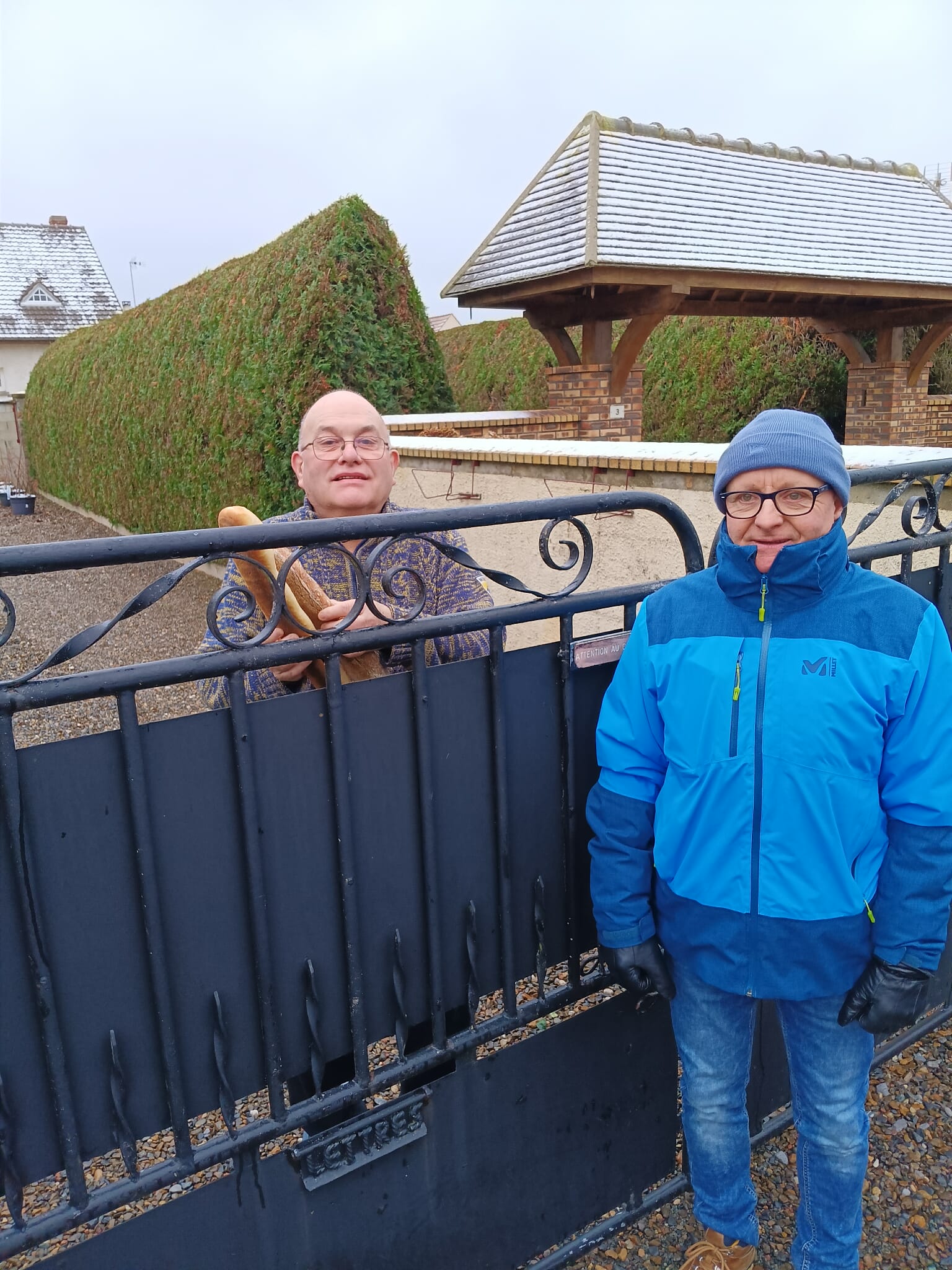 PORTAGE DE PAIN CE MATIN !