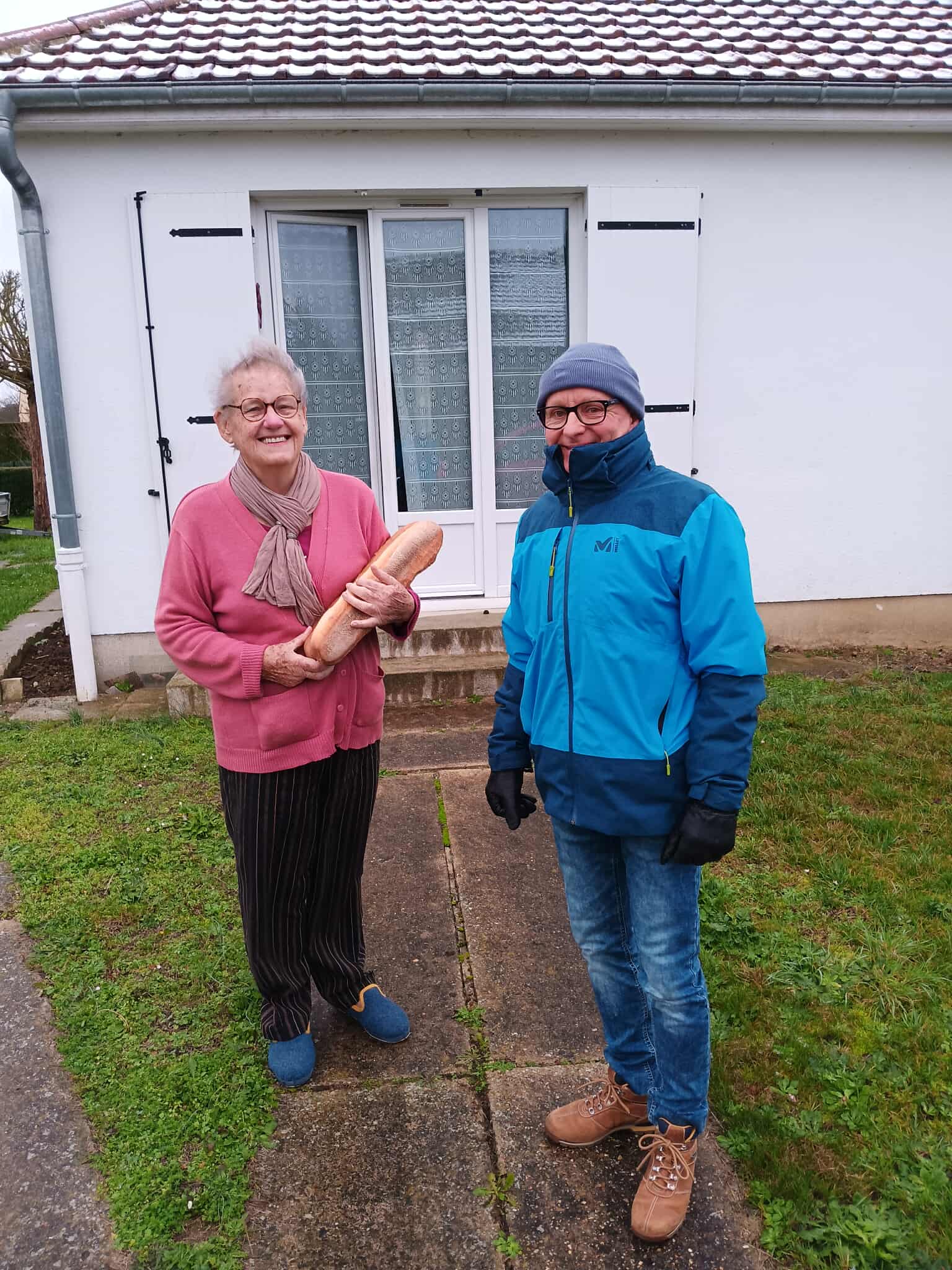 PORTAGE DE PAIN CE MATIN !