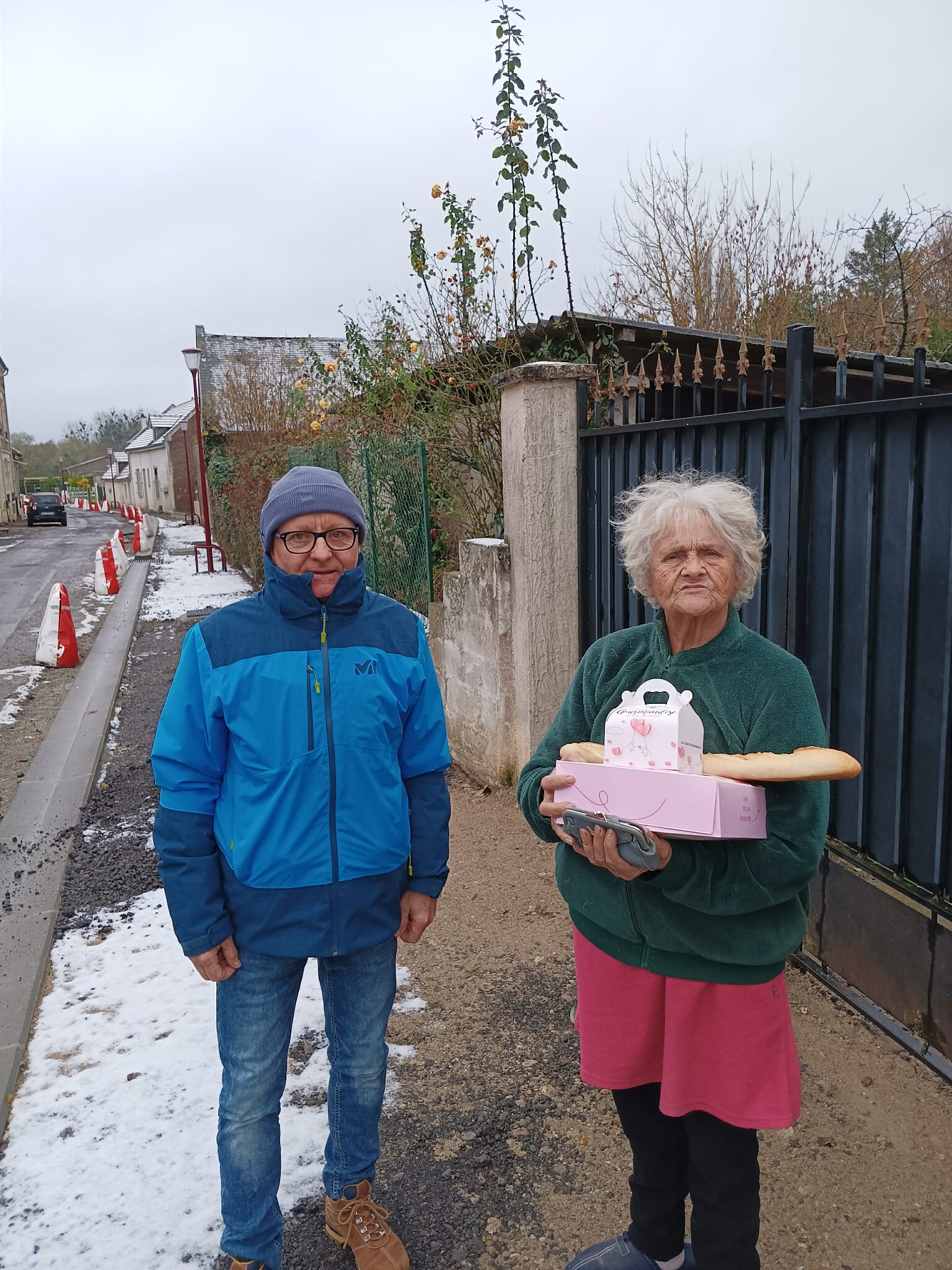 PORTAGE DE PAIN CE MATIN !