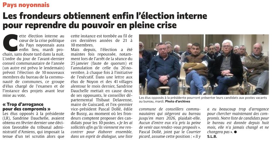 Article du Courrier Picard