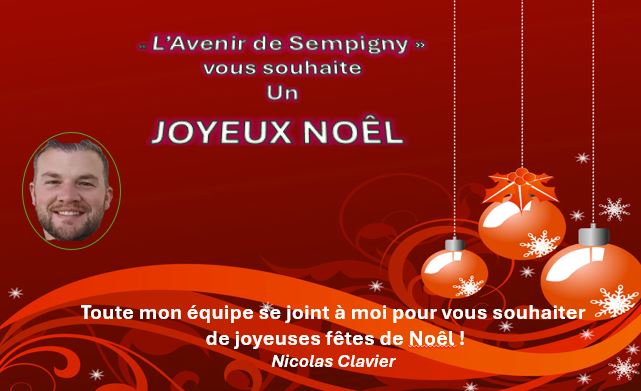 JOYEUX NOËL À TOUS!