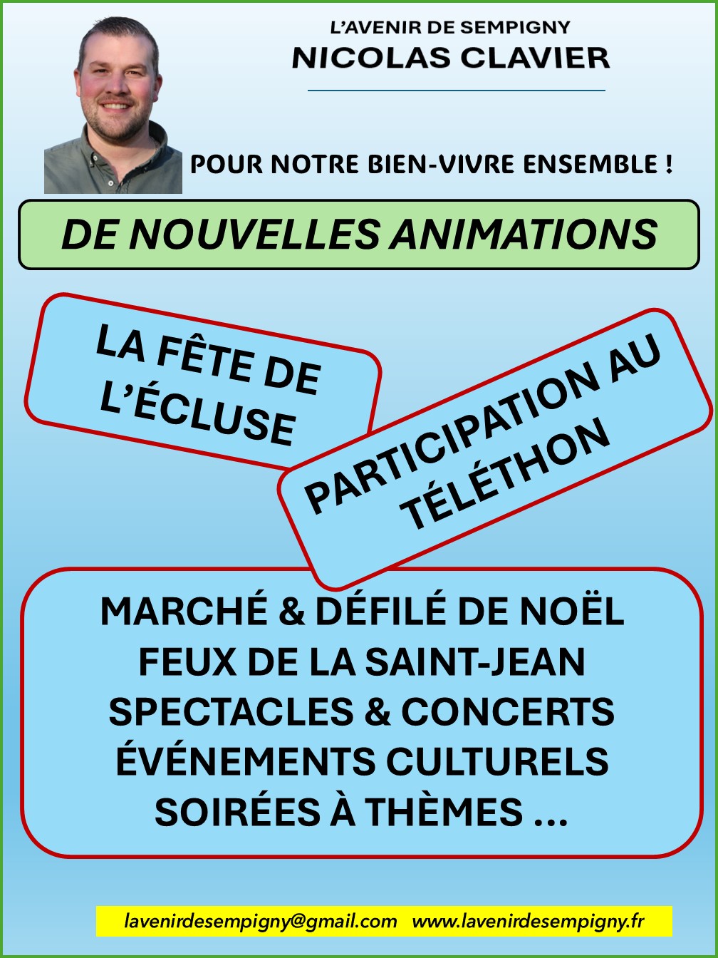 NOTRE PROGRAMME "FÊTES & CÉRÉMONIES" (PARTIE 2)
