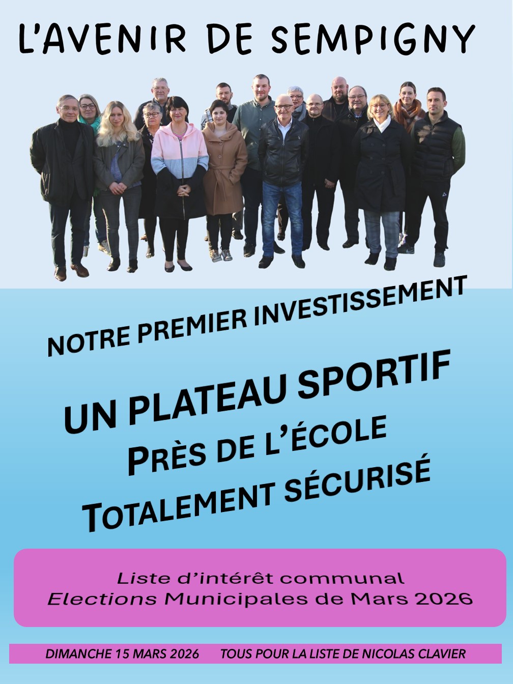 NOTRE PROGRAMME: L'URBANISME