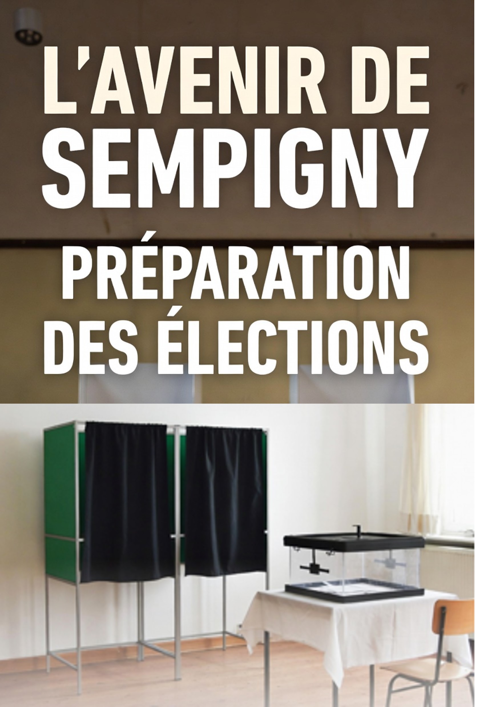 PRÉPARATION DES ÉLECTIONS !