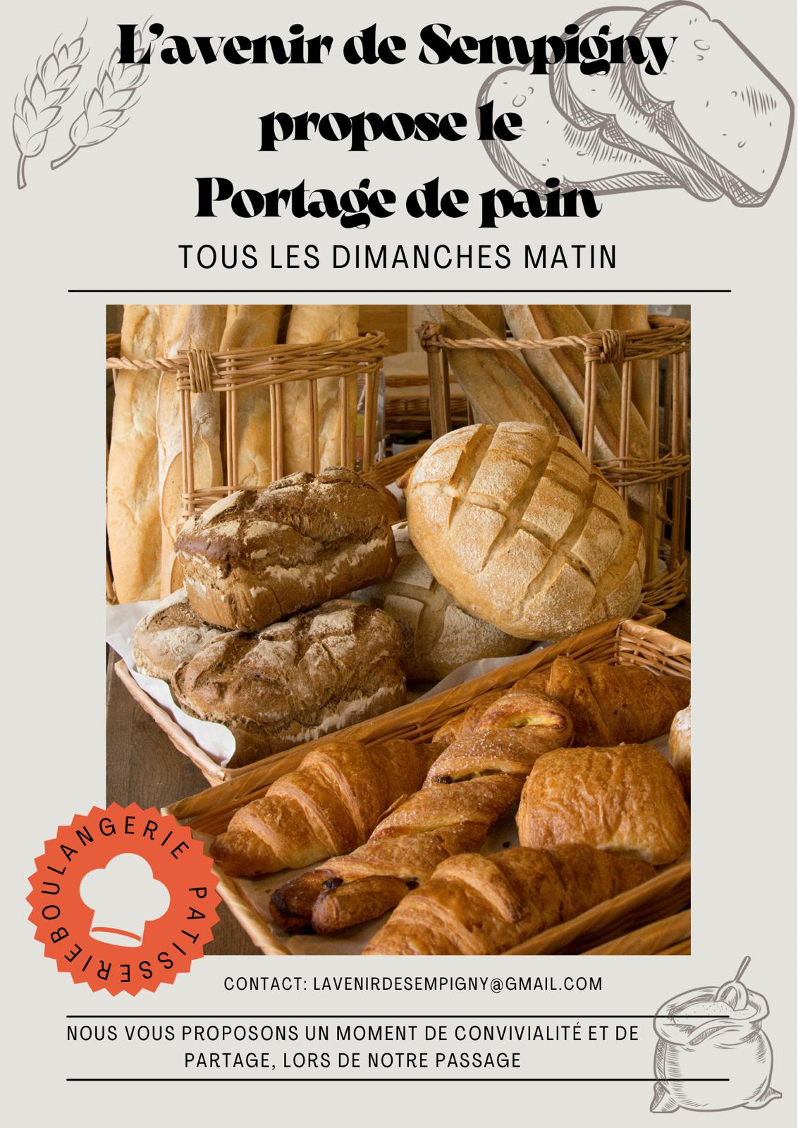 NOS SACS À PAIN SONT CRÉÉS PAR MARTINE ET L'AFFICHE EST DE LAURINE !