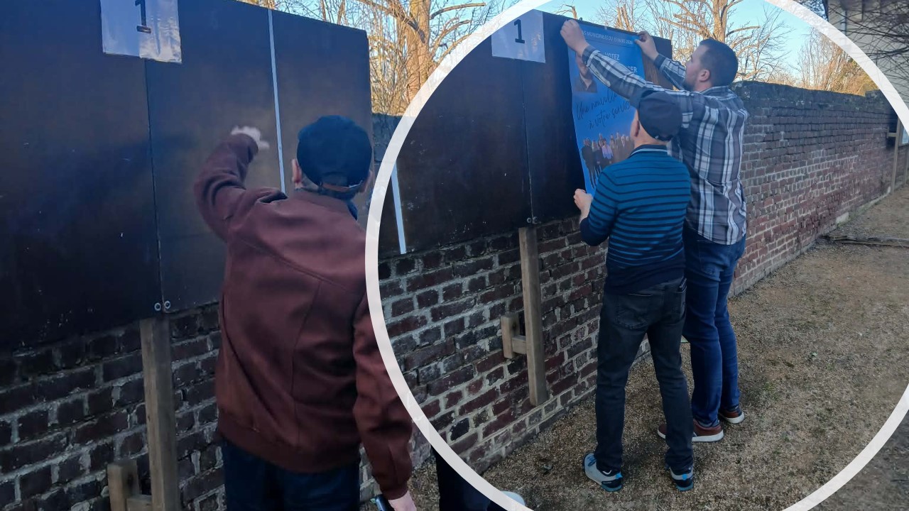 UN MOMENT SYMBOLIQUE !