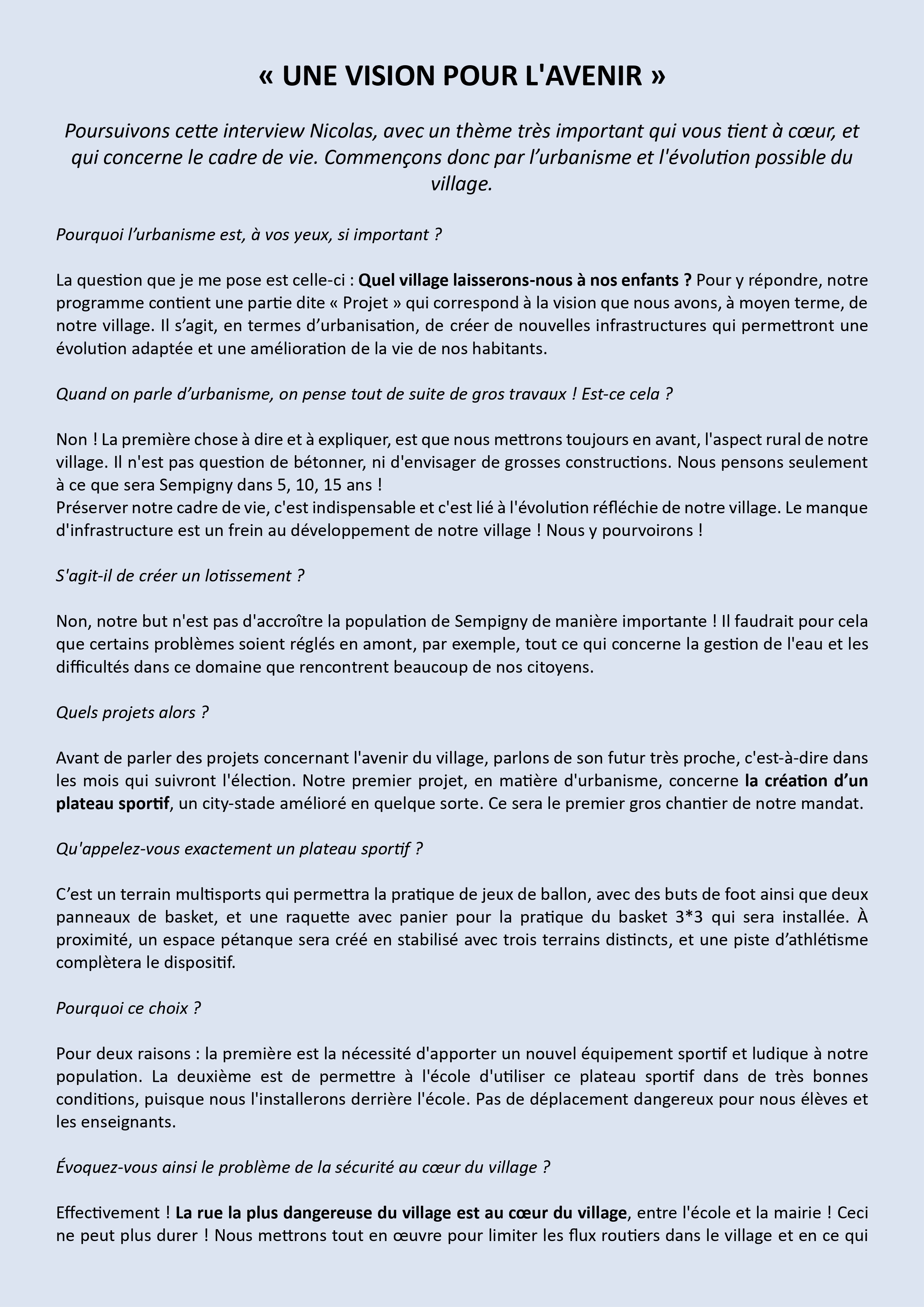 INTERVIEW DE NICOLAS CLAVIER ! PARTIES 1&2 !