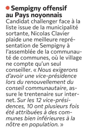 Article du Courrier Picard