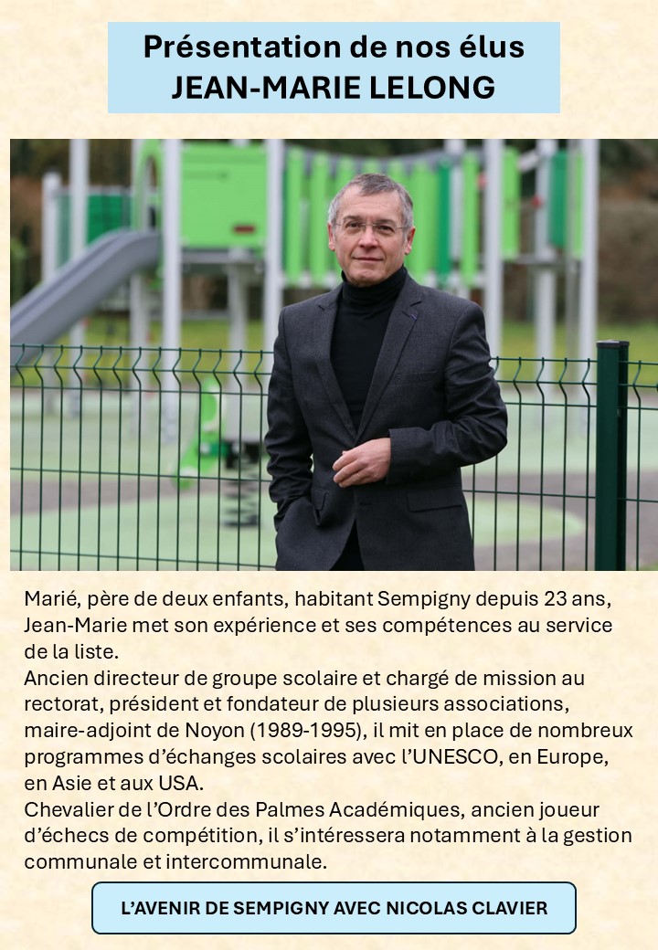 NOS TROIS ÉLUS AU CONSEIL MUNICIPAL !