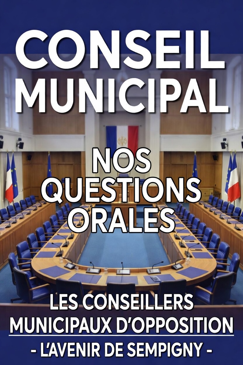 NOS QUESTIONS ORALES !