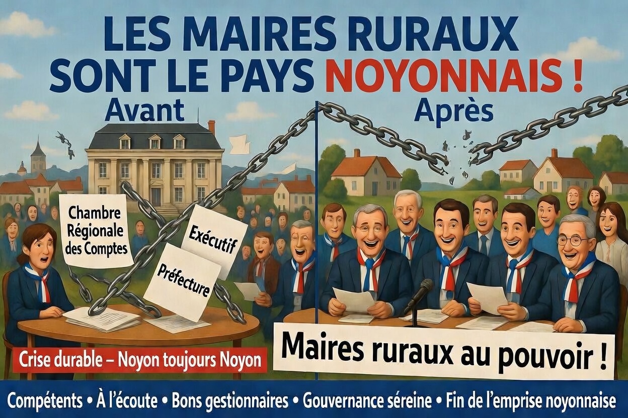 LES RURAUX VONT-ILS PRENDRE LE POUVOIR AU PAYS NOYONNAIS !