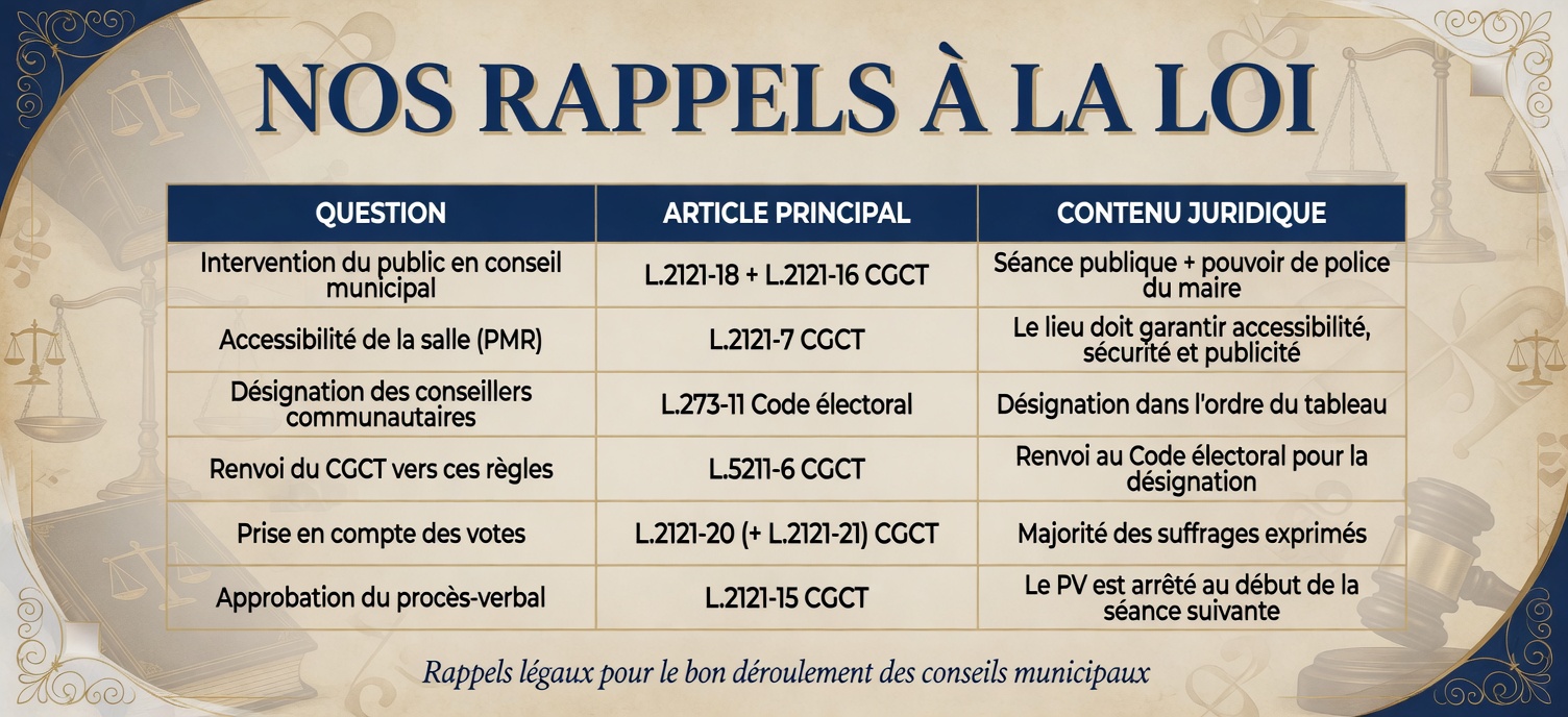 LES ARMES DE L'OPPOSITION !