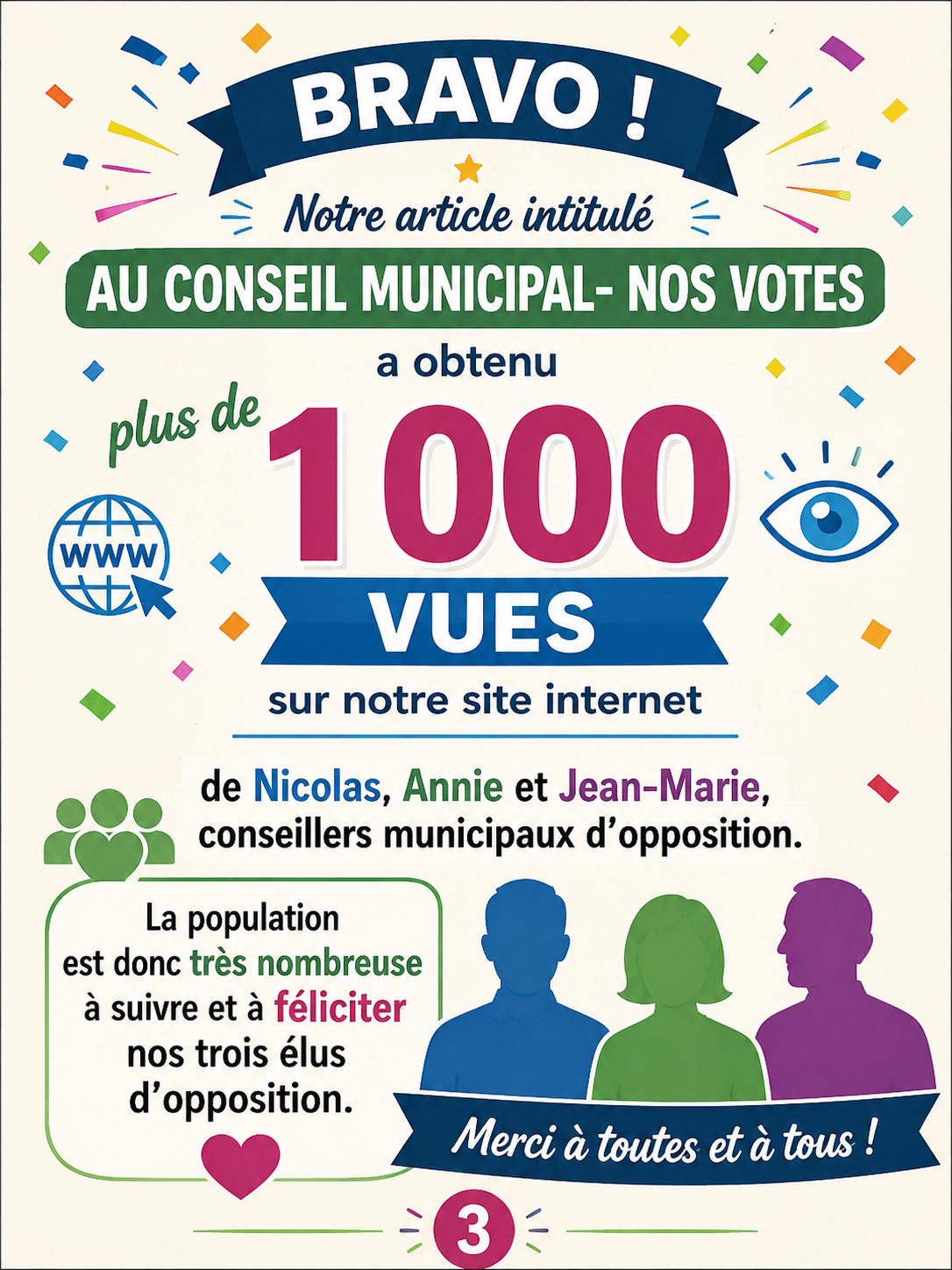 NOUVEL ARTICLE À PLUS DE 1 000 VUES !