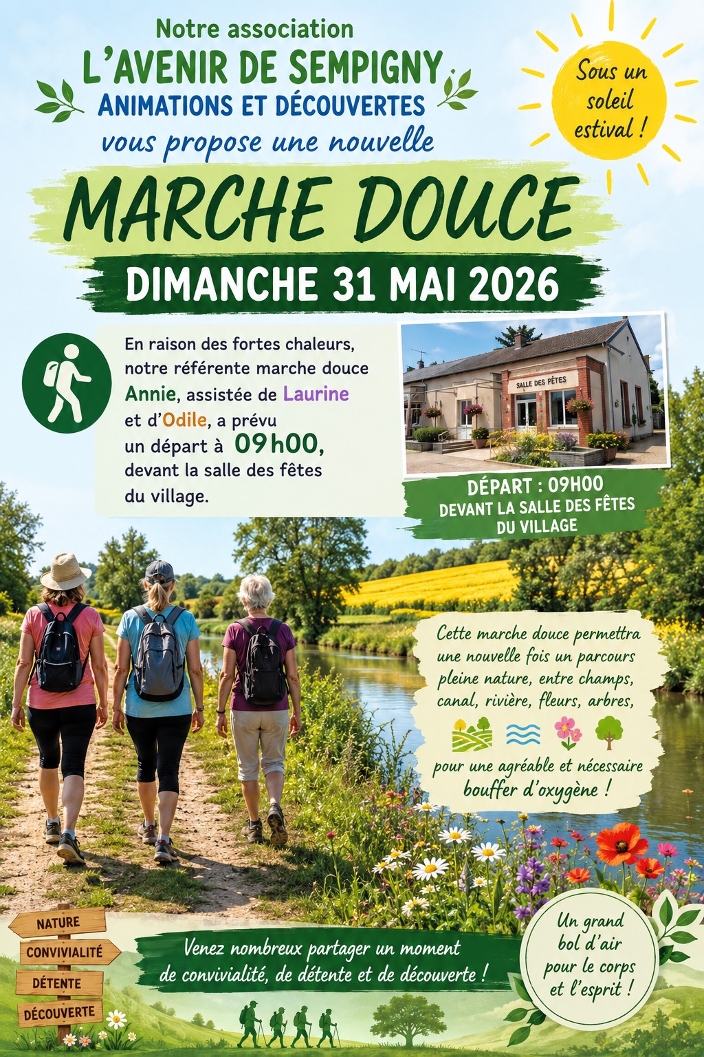 UNE MARCHE TOUTE DOUCE !