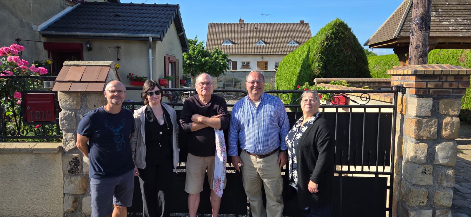 Nicolas, Laurine, Martine, Christophe et Élio au service de nos habitants !