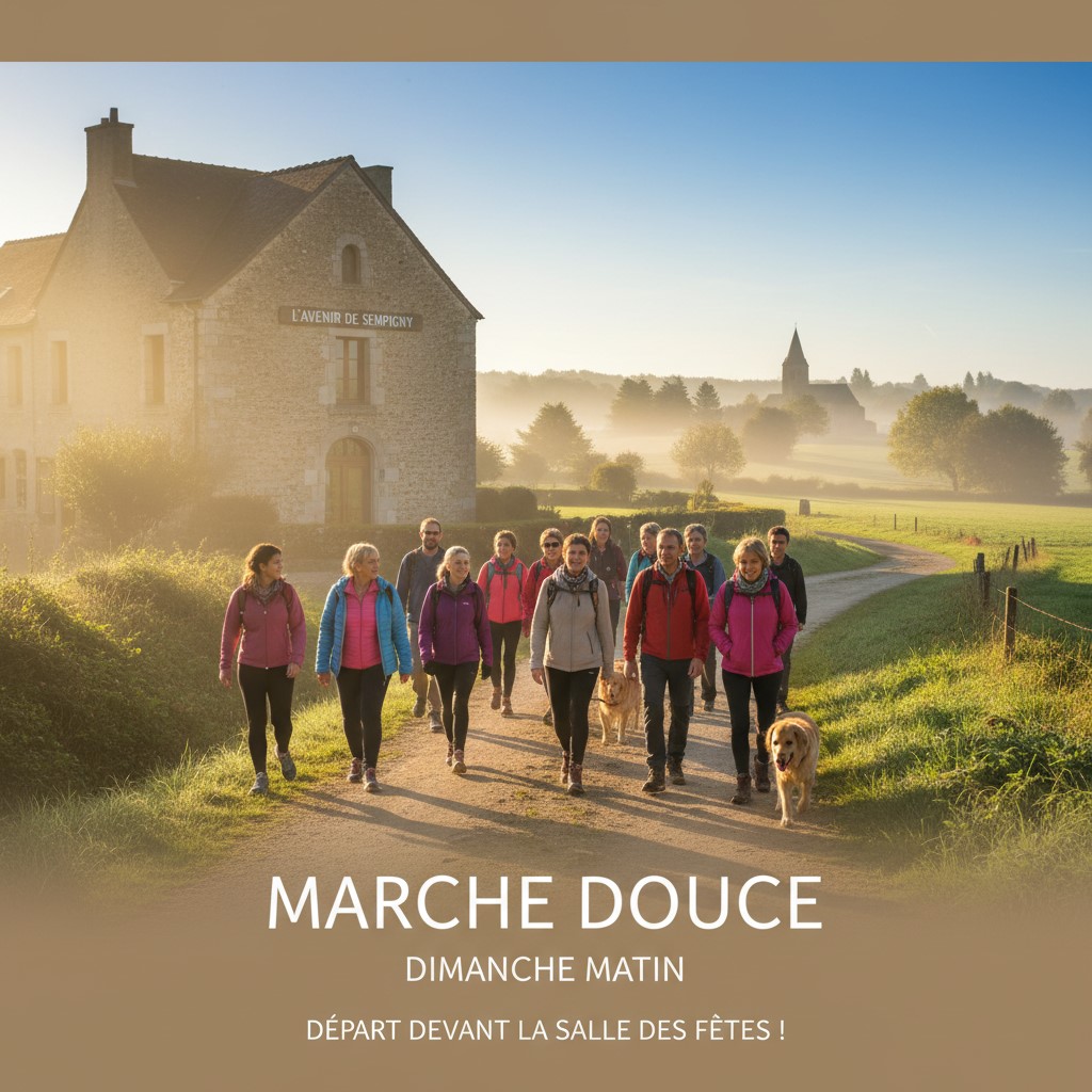 N'OUBLIEZ PAS LA MARCHE DOUCE !
