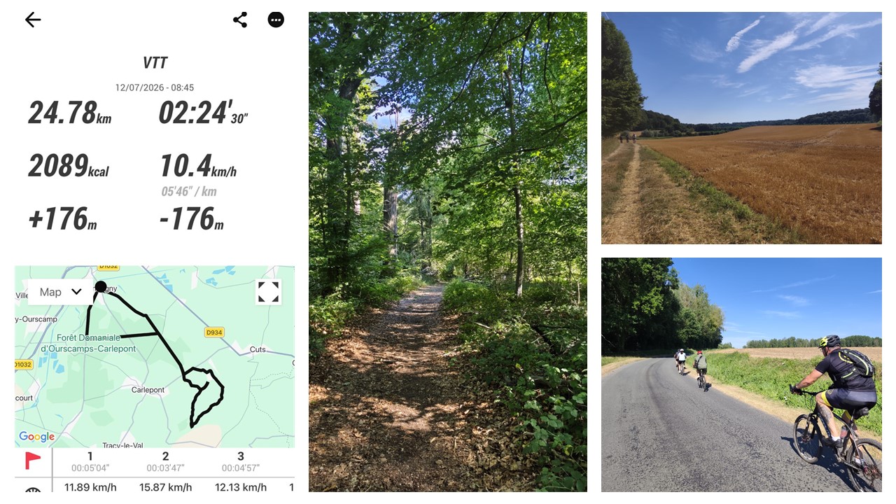 UNE BELLE SORTIE VTT !