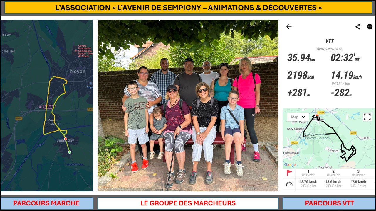 DEUX SORTIES RÉUSSIES !