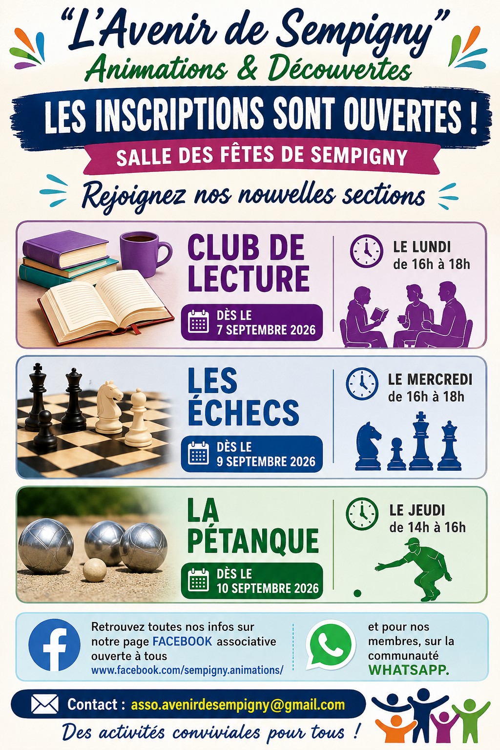 ÇA BOUGE À SEMPIGNY !