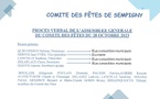  NOTRE PROGRAMME "FÊTES &amp; CÉRÉMONIES"